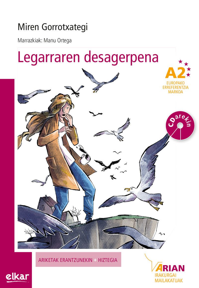 Legarraren desagerpena A2. Gorrotxategi Azkune, Miren, Ortega Santos, Manuel (il. ) (Elkar) 9788413601410 Imagen principal del producto