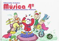 Música 4º: Proyecto Descubro 2015. Aa. Vv. (Ediciones La Ñ) 9788496183926