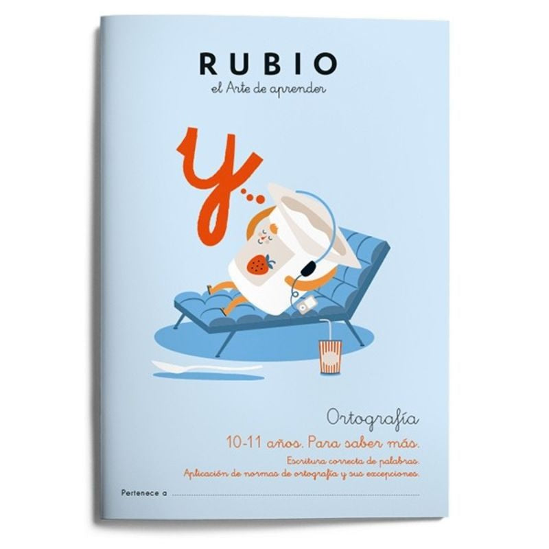 Ortografía 6 (10-11 años. Para saber más). Aa. Vv. (Editorial Rubio) 9788417427184
