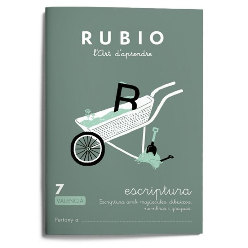 Escriptura RUBIO 7 (valencià). Aa. Vv. (Editorial Rubio) 9788416744862