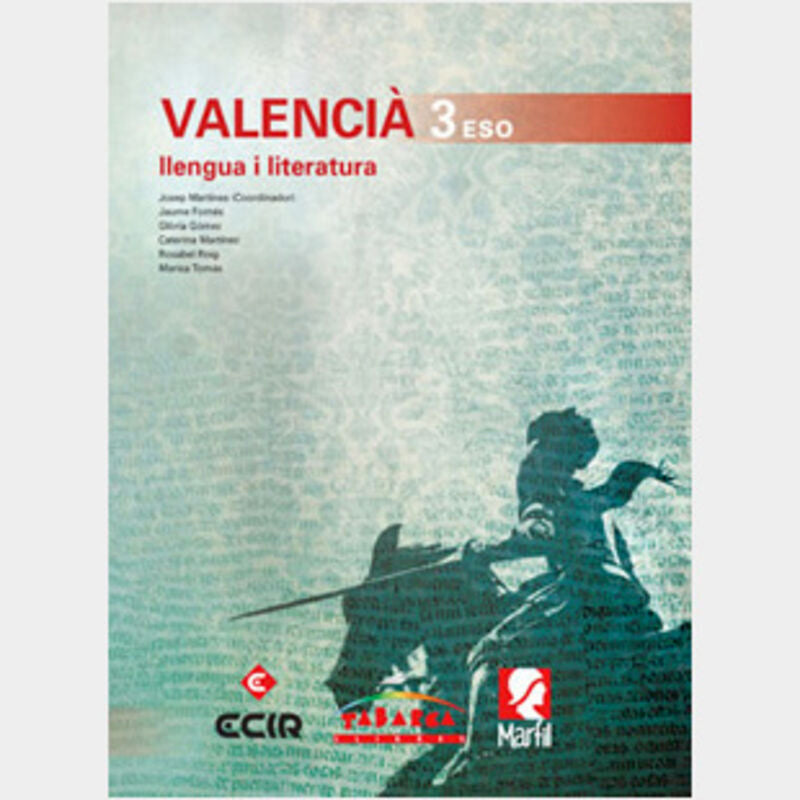 Eso 3 - Valencia - Llengua I Literatura (C. Val). Aa. Vv. (Marfil S.A.) 9788480253772