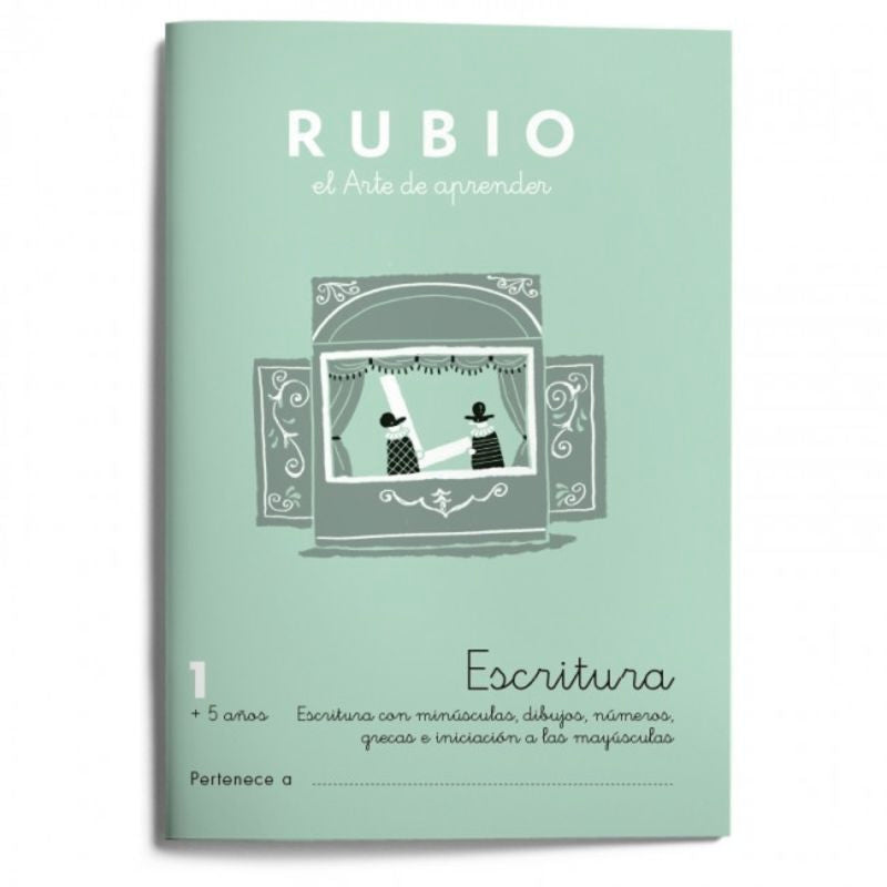 Escritura RUBIO 1. Rubio Silvestre, Ramon (Editorial Rubio) 9788417427528