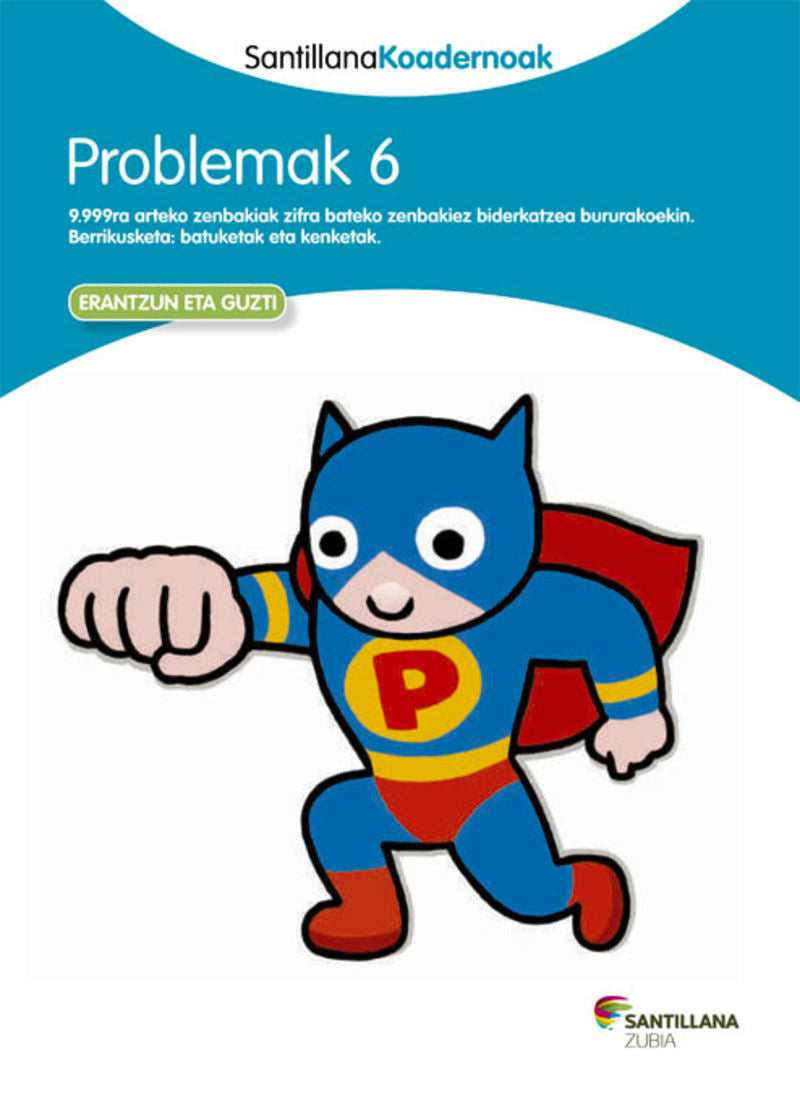 Lh 2 - Matematikako Problemak 6 (Zubia) - 9788498943290 Imagen principal del producto