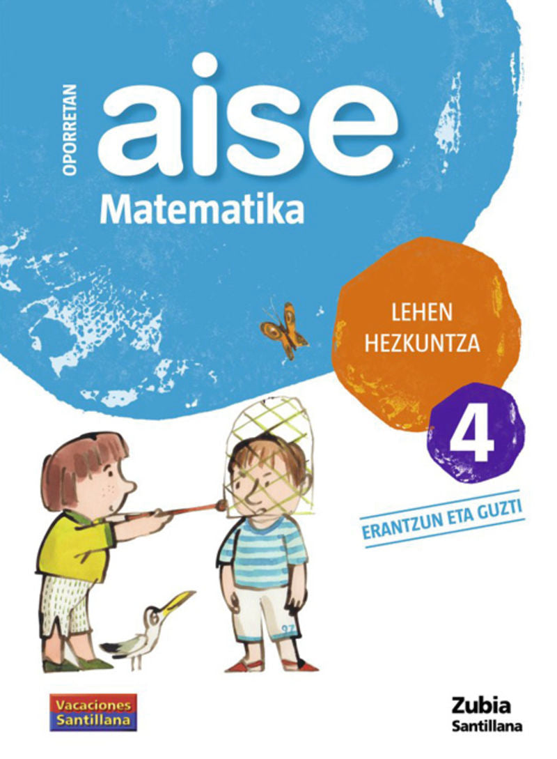 Lh 4 - Oporretan Aise - Matematika (Zubia) - 9788498940756