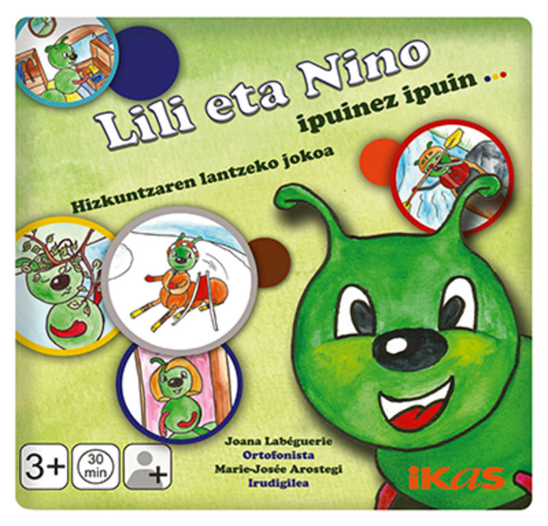 Lili Eta Nino. Arostegi, Marie-josee (il. ), Labeguerie, Joana (Ikas) 9782849632314