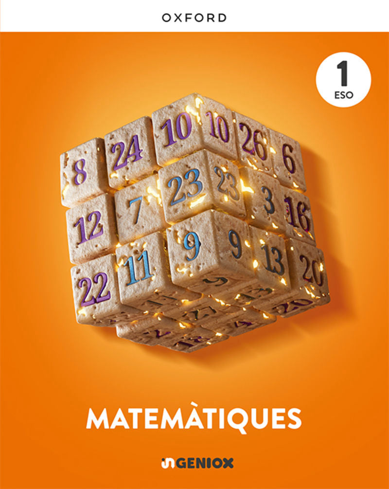 ESO 1 - Matemàtiques (c. Val) - Ingeniox (Oxford University Press) - 9780190556655