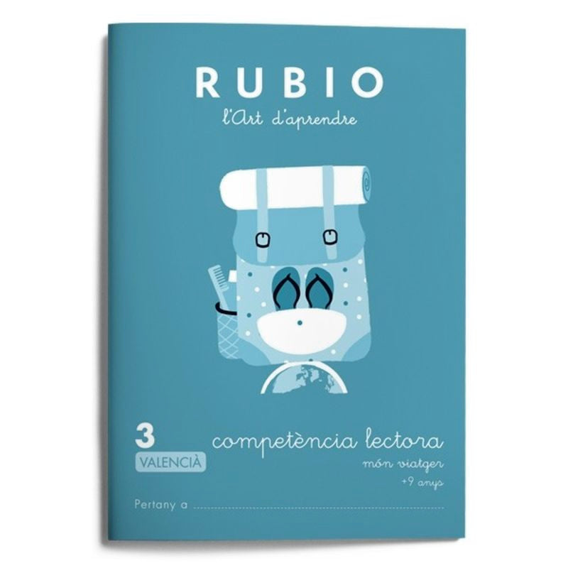 Competència lectora 3. Món viatger (valencià). Rubio Polo, Enrique (Editorial Rubio) 9788416744343 Imagen principal del producto