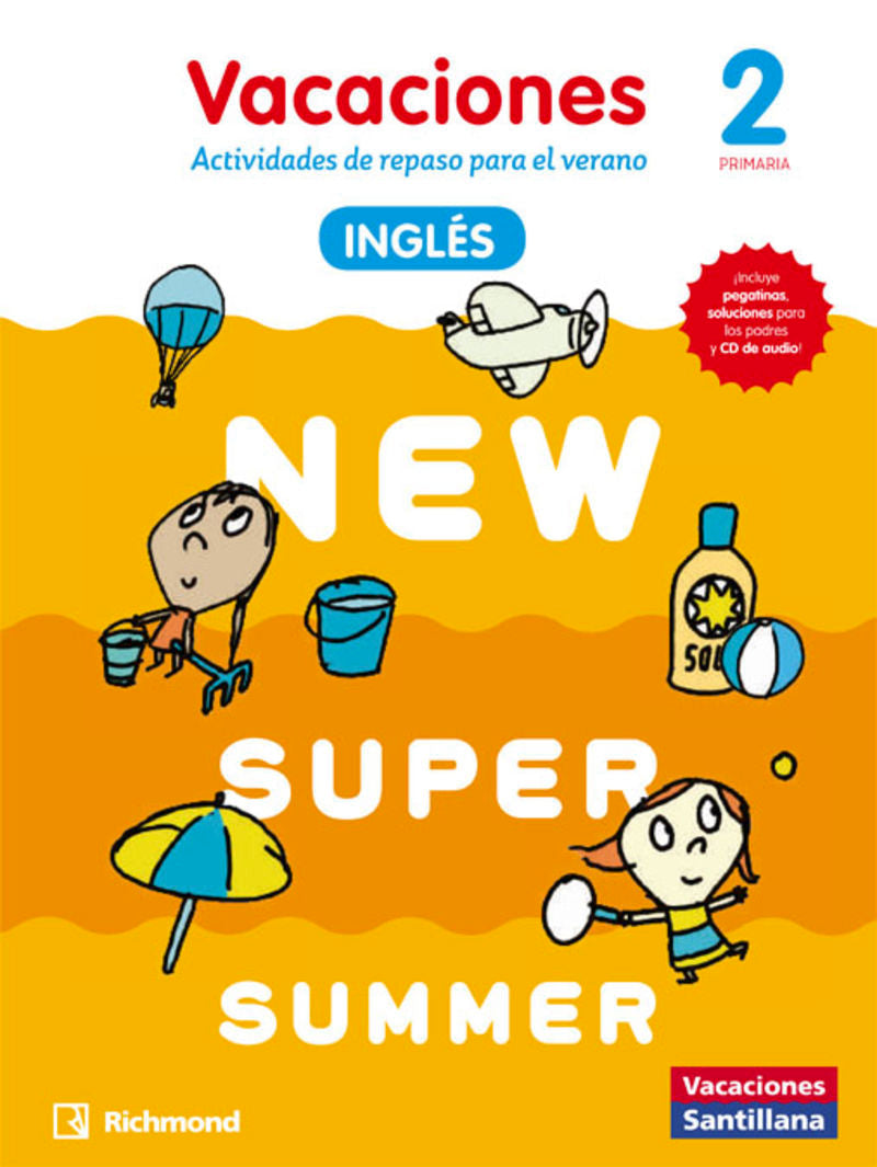 NEW SUPER SUMMER SB 2 + AUDIO. Aa. Vv. (Richmond) 9788466822992