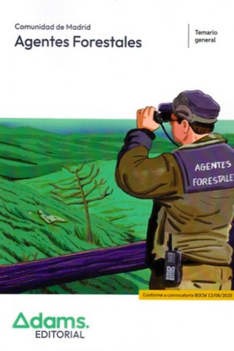 Temario general Agentes Forestales Comunidad de Madrid Imagen principal del producto