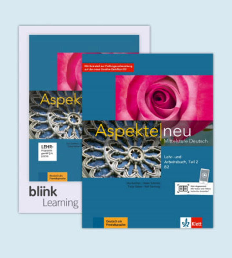 Aspekte Neu B2 Teil 2 Media Bundle Blinklearning. Aa. Vv. (Klett) 9783126072045
