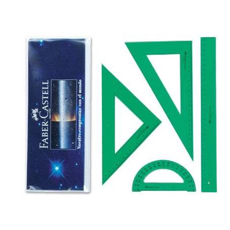 ✅ JUEGO REGLAS FABER CASTELL Imagen secundaria del producto