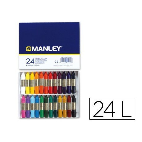 ✅ CERA BLANDA MANLEY 24 COLORES Imagen principal del producto