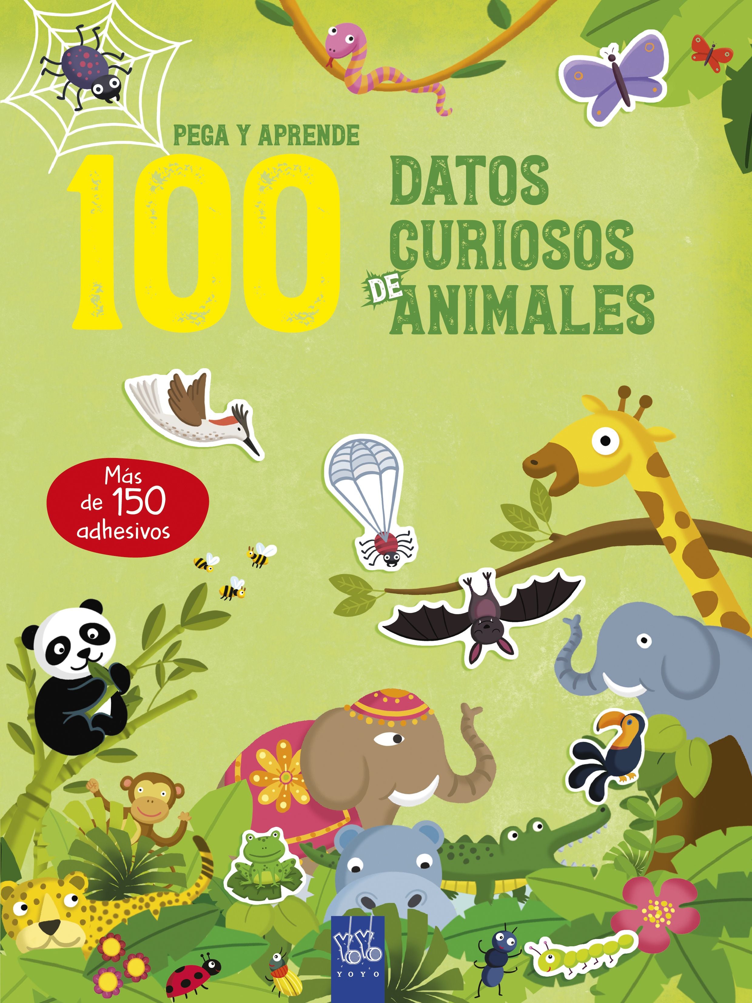 100 datos curiosos de animales. YOYO (Yoyo) 9788408221302 Imagen principal del producto