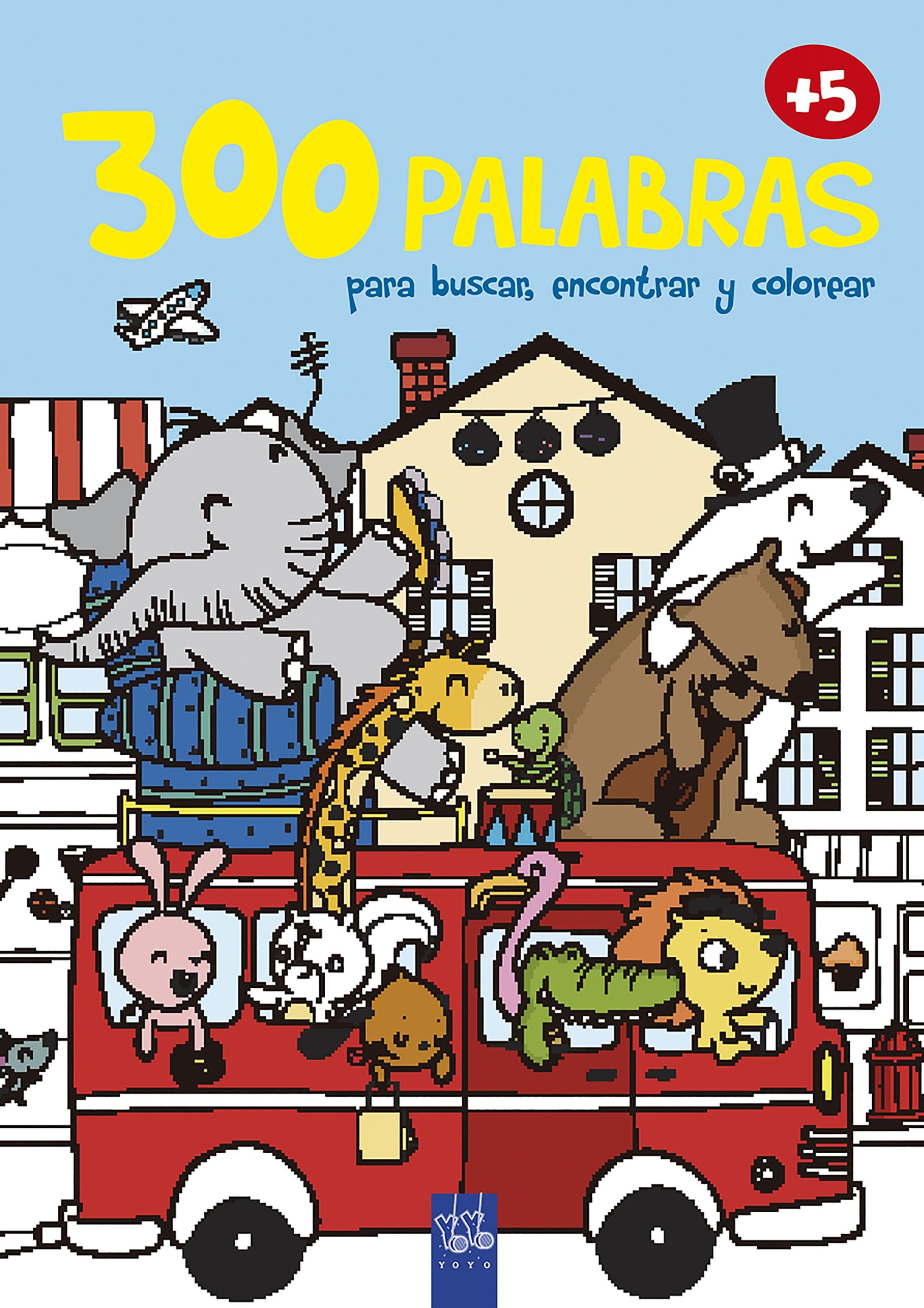 300 palabras para buscar, encontrar y colorear +5. Transportes Imagen principal del producto
