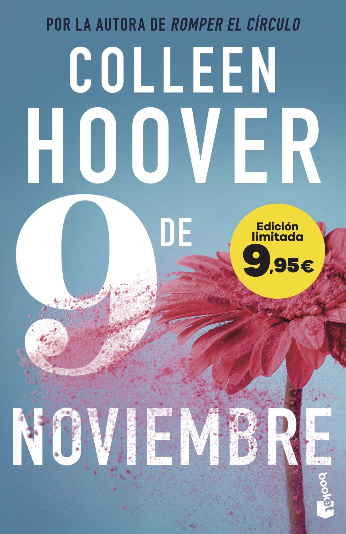 9 de noviembre: Edición limitada a precio especial. Colleen Hoover (Booket) 9788408307785