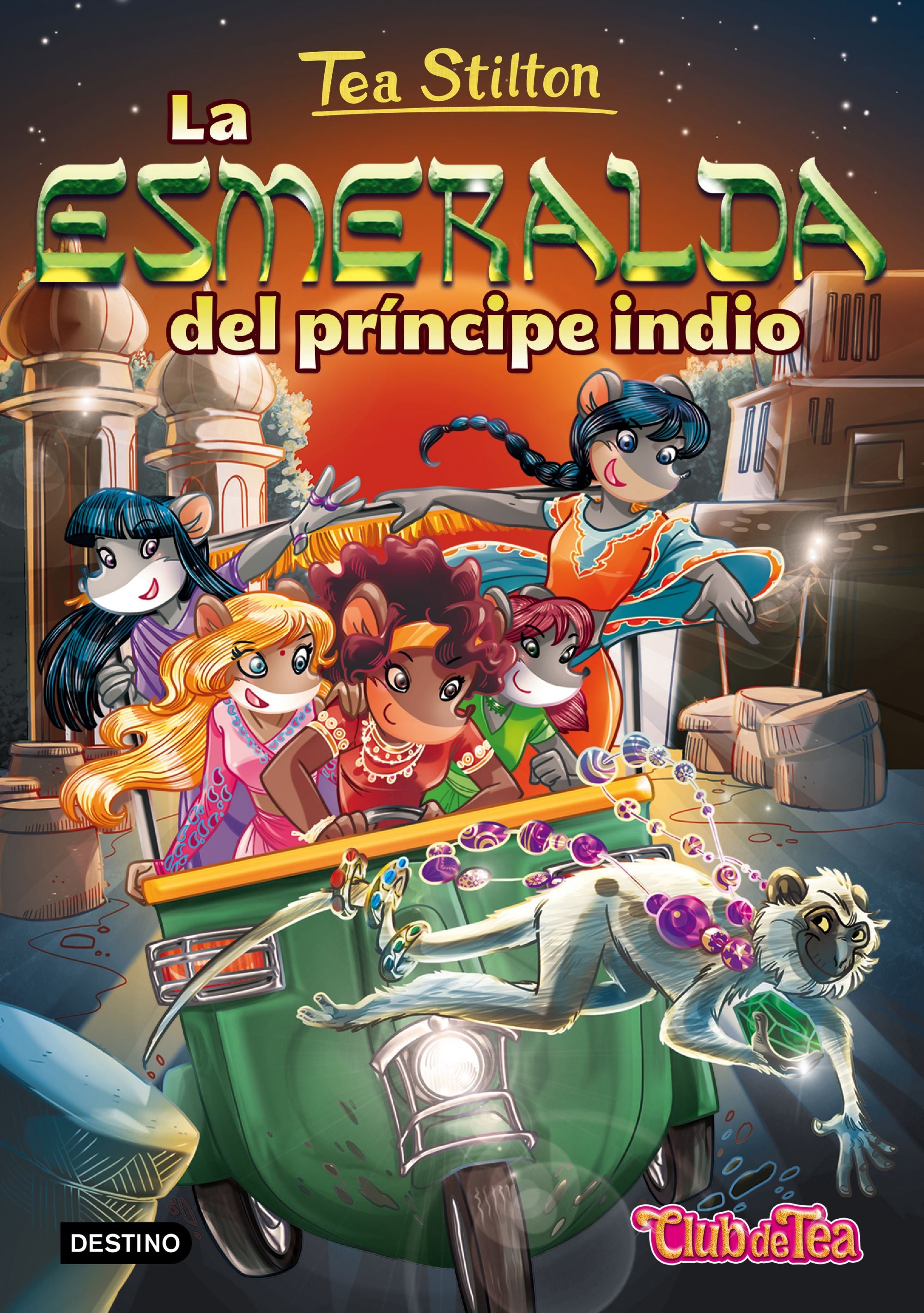La esmeralda del príncipe indio: Tea Stilton 12 Imagen principal del producto