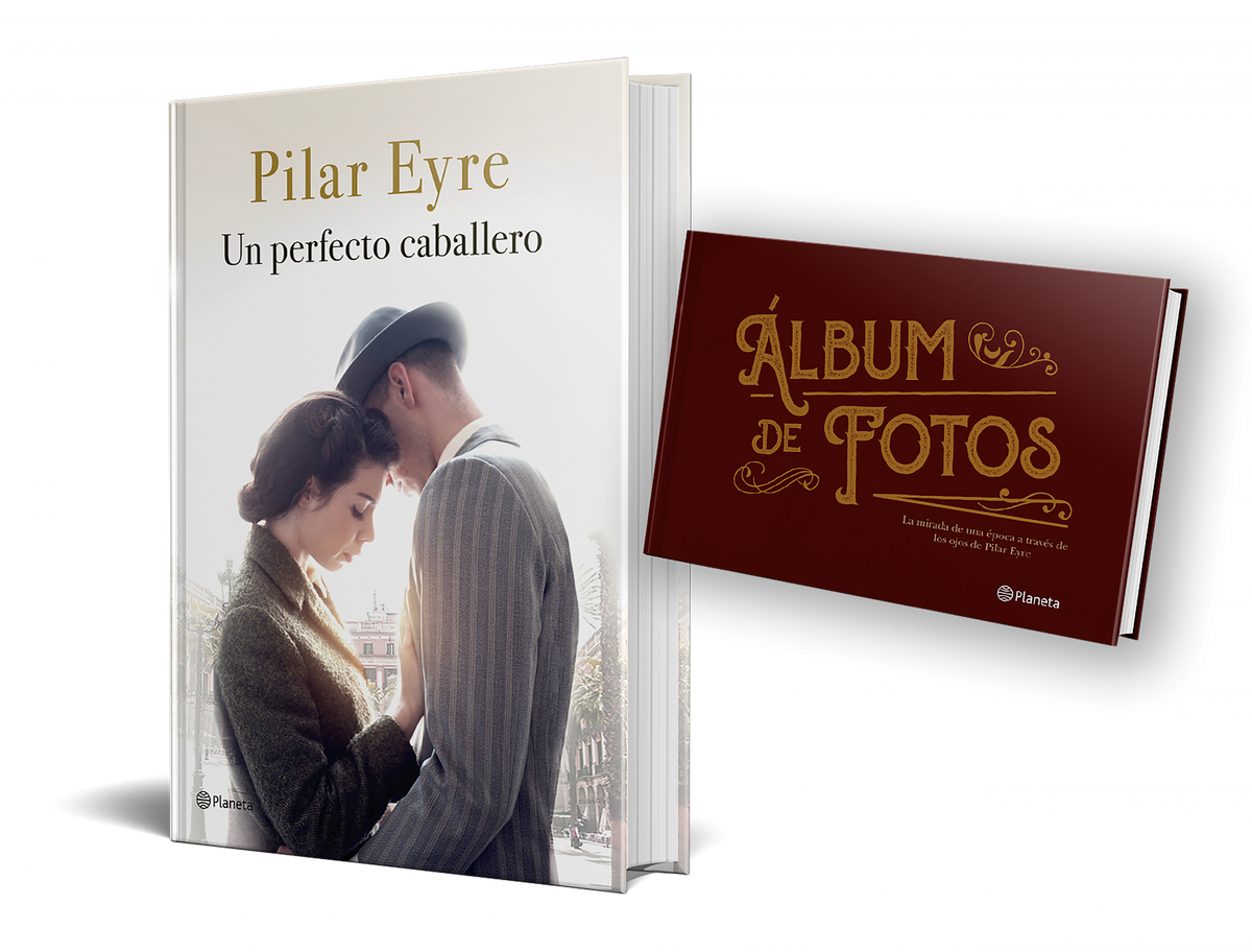 Pack TC Un perfecto caballero + álbum de fotos. Pilar Eyre (Editorial Planeta) 9788408230335