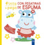 Pinta y pega con pegatinas de espuma. Amarillo. YOYO (Yoyo) 9788408250463