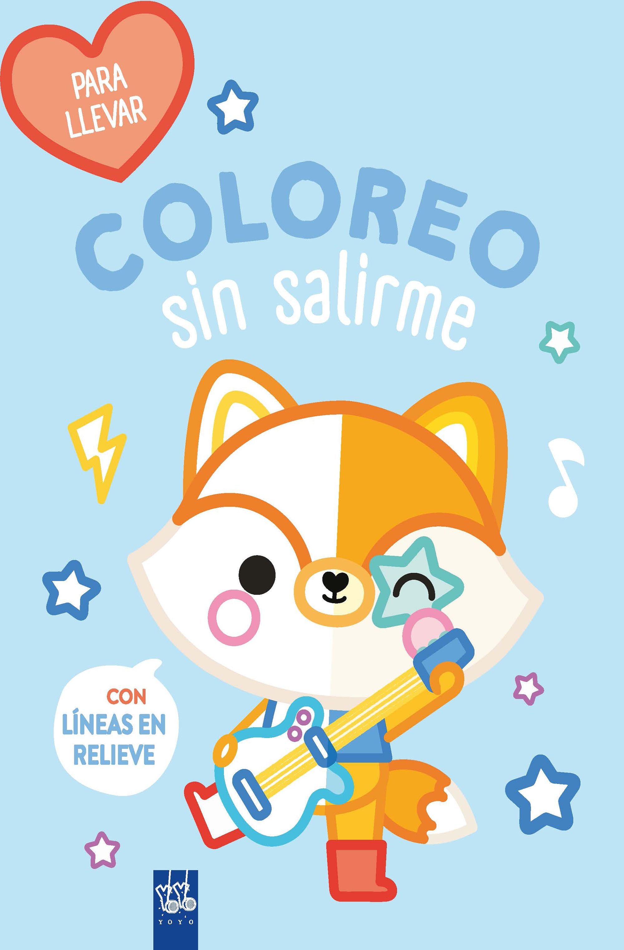 Coloreo sin salirme-Para llevar. Zorro. YOYO (Yoyo) 9788408264088
