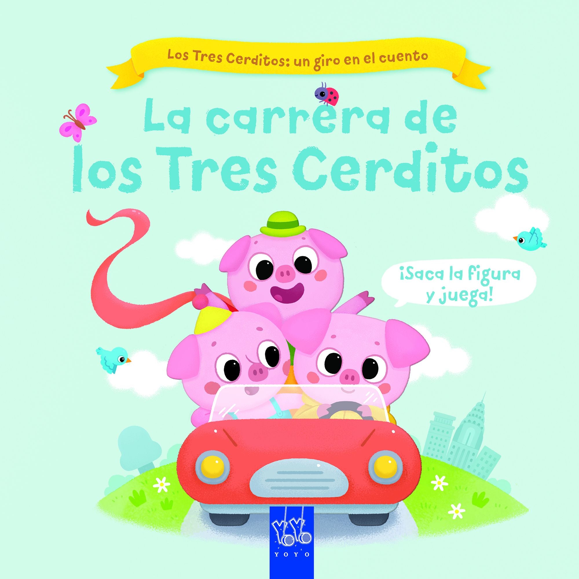 La carrera de los Tres Cerditos. YOYO (Yoyo) 9788408267768 Imagen principal del producto