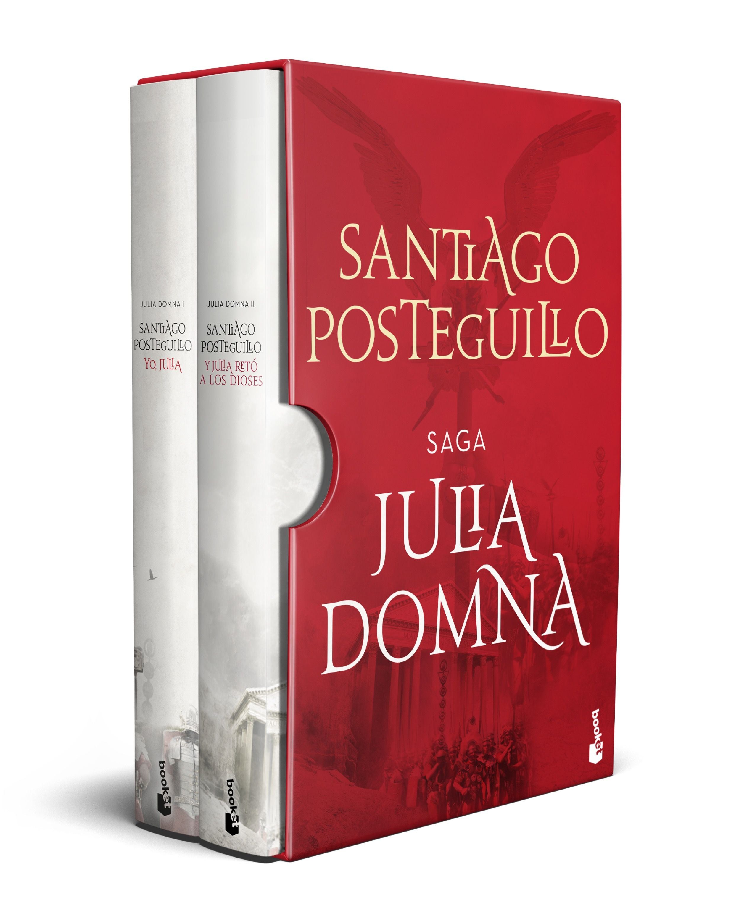 Estuche Julia Domna: Incluye Yo, Julia + Y Julia retó a los dioses. Santiago Posteguillo (Booket) 9788408281511 Imagen principal del producto