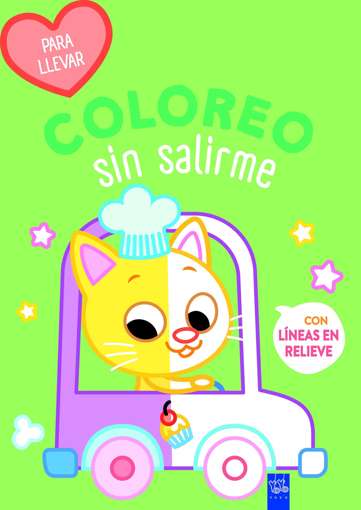 Coloreo sin salirme-Para llevar. Gato. YOYO (Yoyo) 9788408278139