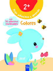 Pego adhesivos y aprendo. Colores +2. YOYO (Yoyo) 9788408281092