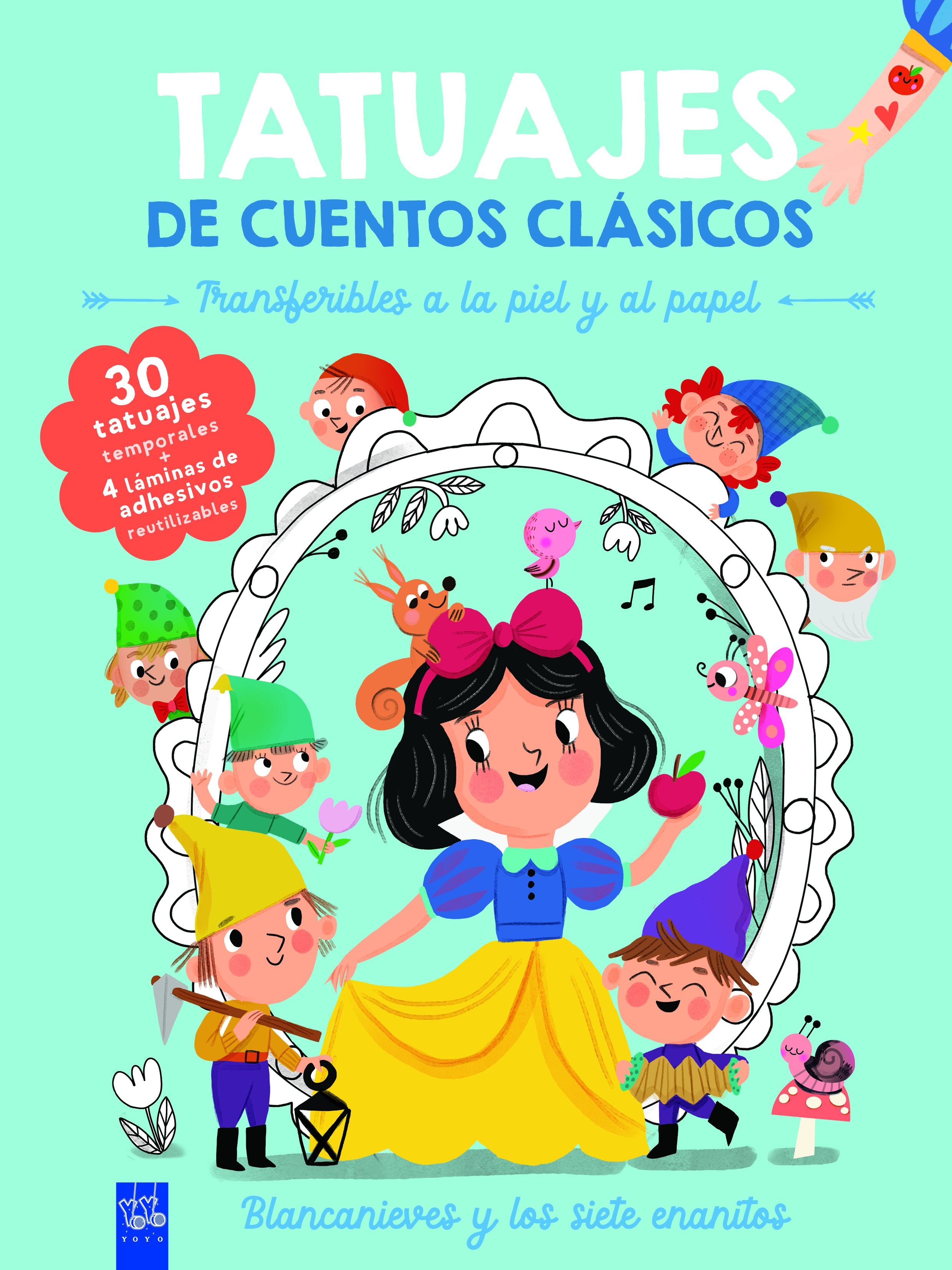 Tatuajes de cuentos clásicos. Blancanieves. YOYO (Yoyo) 9788408295891
