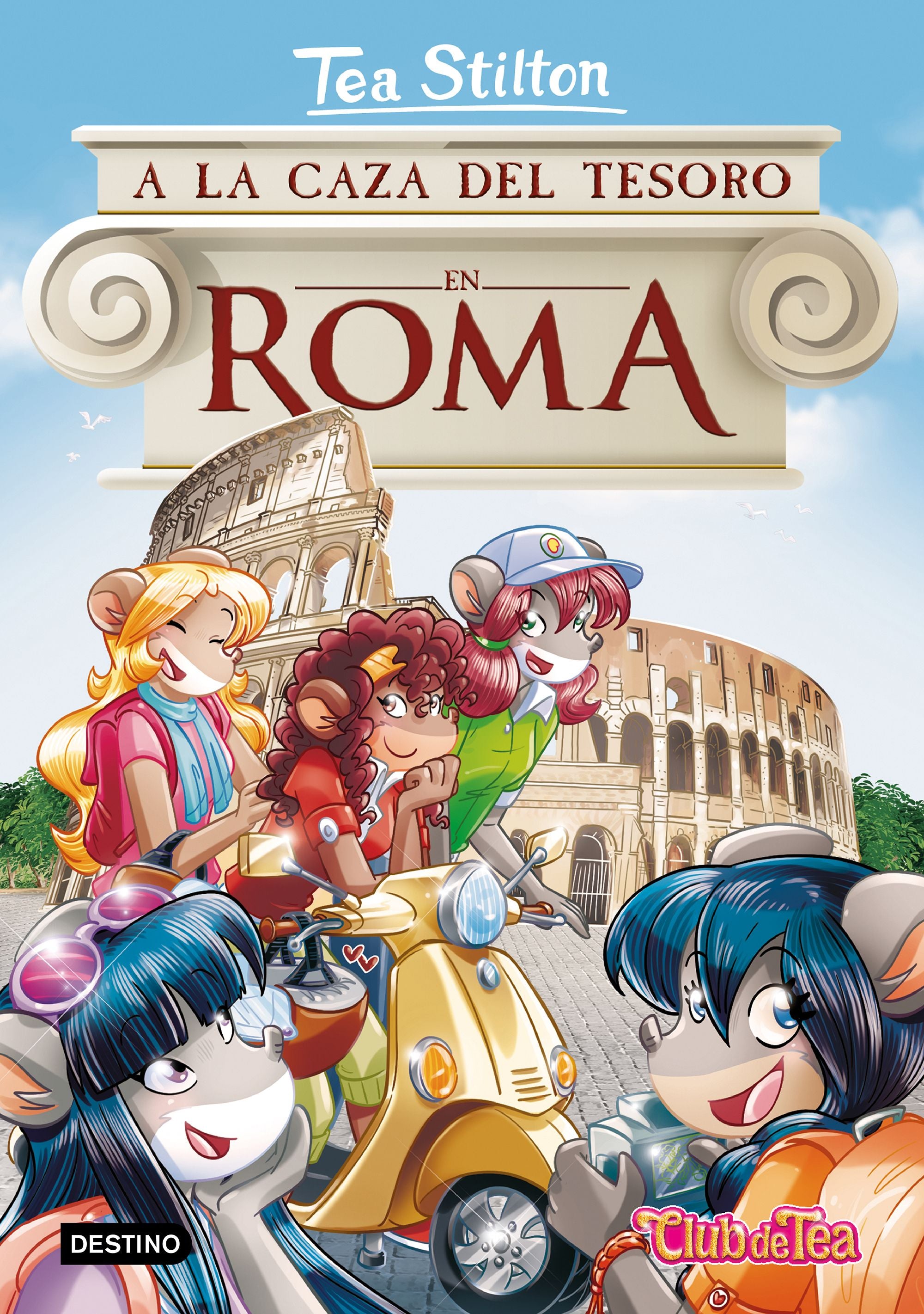 A la caza del tesoro en Roma: Tea Stilton 33. Tea Stilton (Destino Infantil & Juvenil) 9788408208488