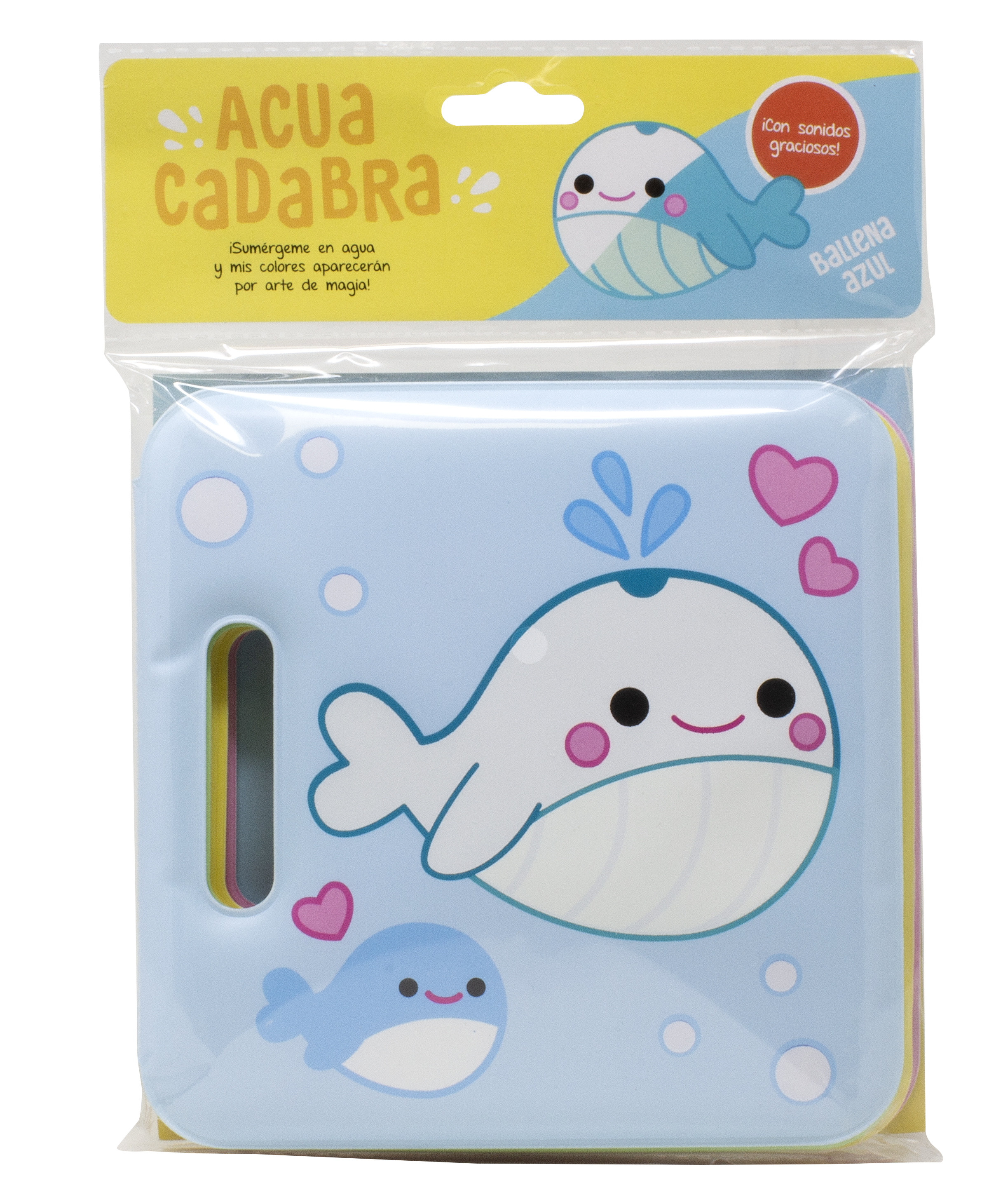Acuacadabra. Ballena azul: Libro de baño. YOYO (Yoyo) 9788408297031 Imagen principal del producto