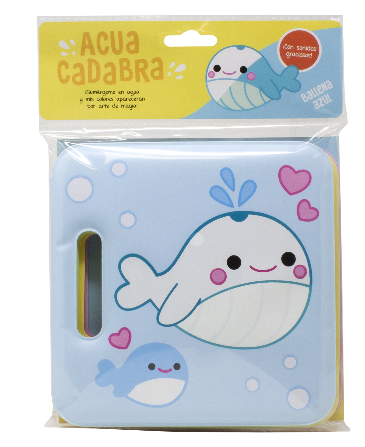 Acuacadabra. Ballena azul: Libro de baño. YOYO (Yoyo) 9788408297031
