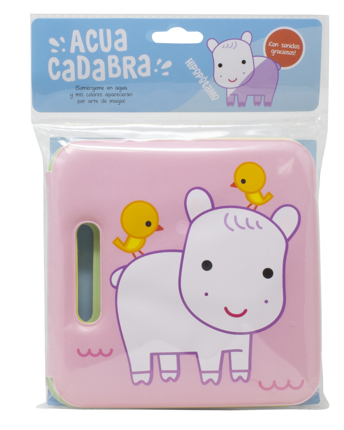 Acuacadabra. Hipopótamo: Libro de baño. YOYO (Yoyo) 9788408297055