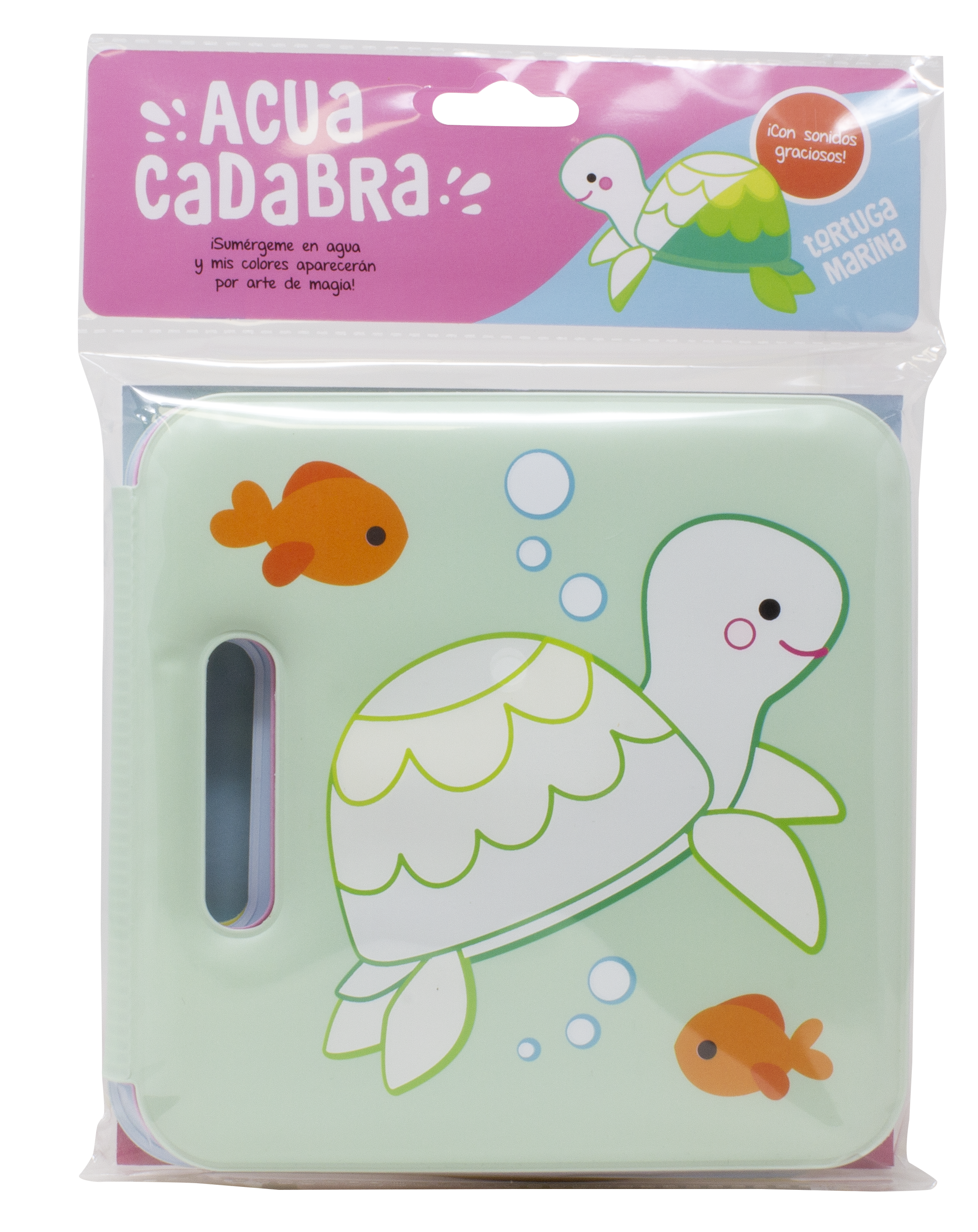 Acuacadabra. Tortuga marina: Libro de baño. YOYO (Yoyo) 9788408297048 Imagen principal del producto