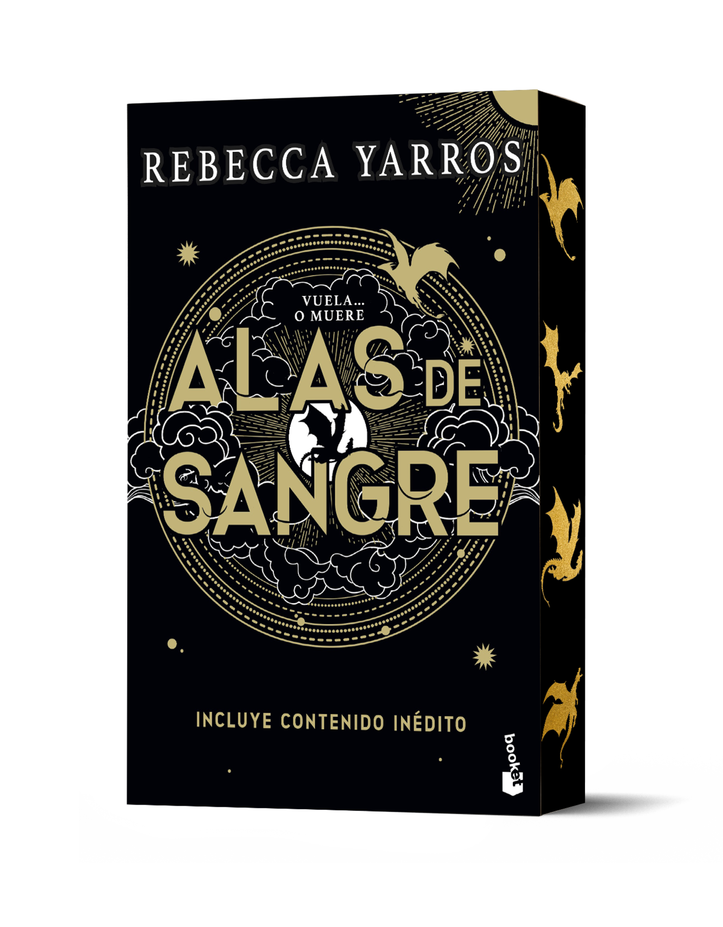Alas de sangre. Edición especial limitada con cantos decorados: Serie Empíreo, 1. Rebecca Yarros (Booket) 9788408316084 Imagen principal del producto