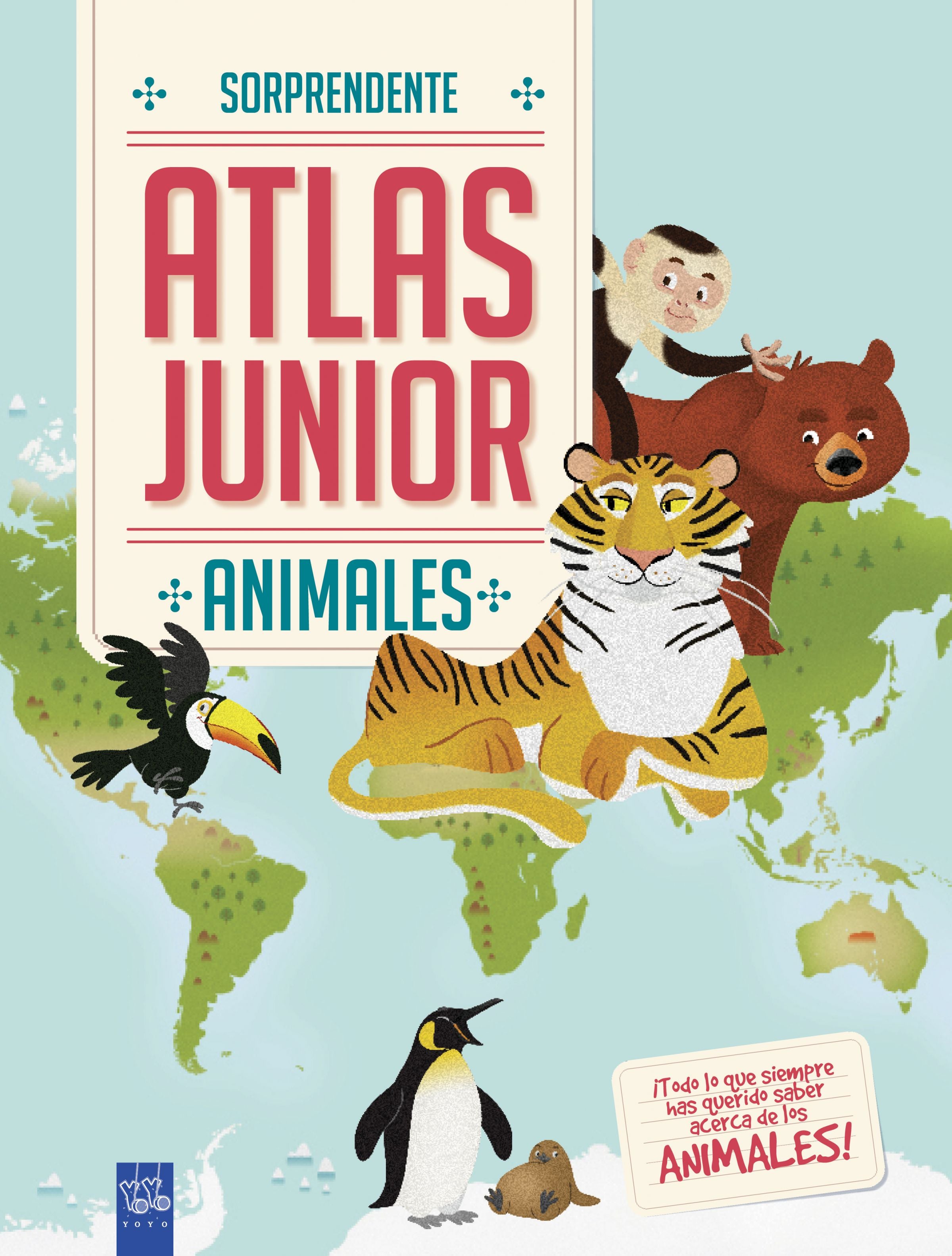 Animales: Sorprendente Atlas Junior Imagen principal del producto