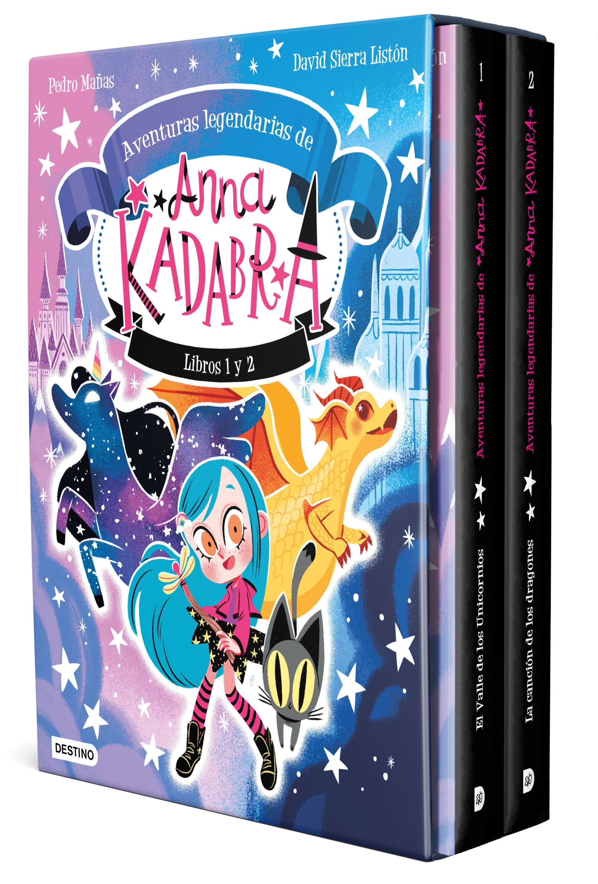 Anna Kadabra. Estuche Aventuras legendarias 1 y 2. Pedro Mañas (Destino Infantil & Juvenil) 9788408295518 Imagen principal del producto
