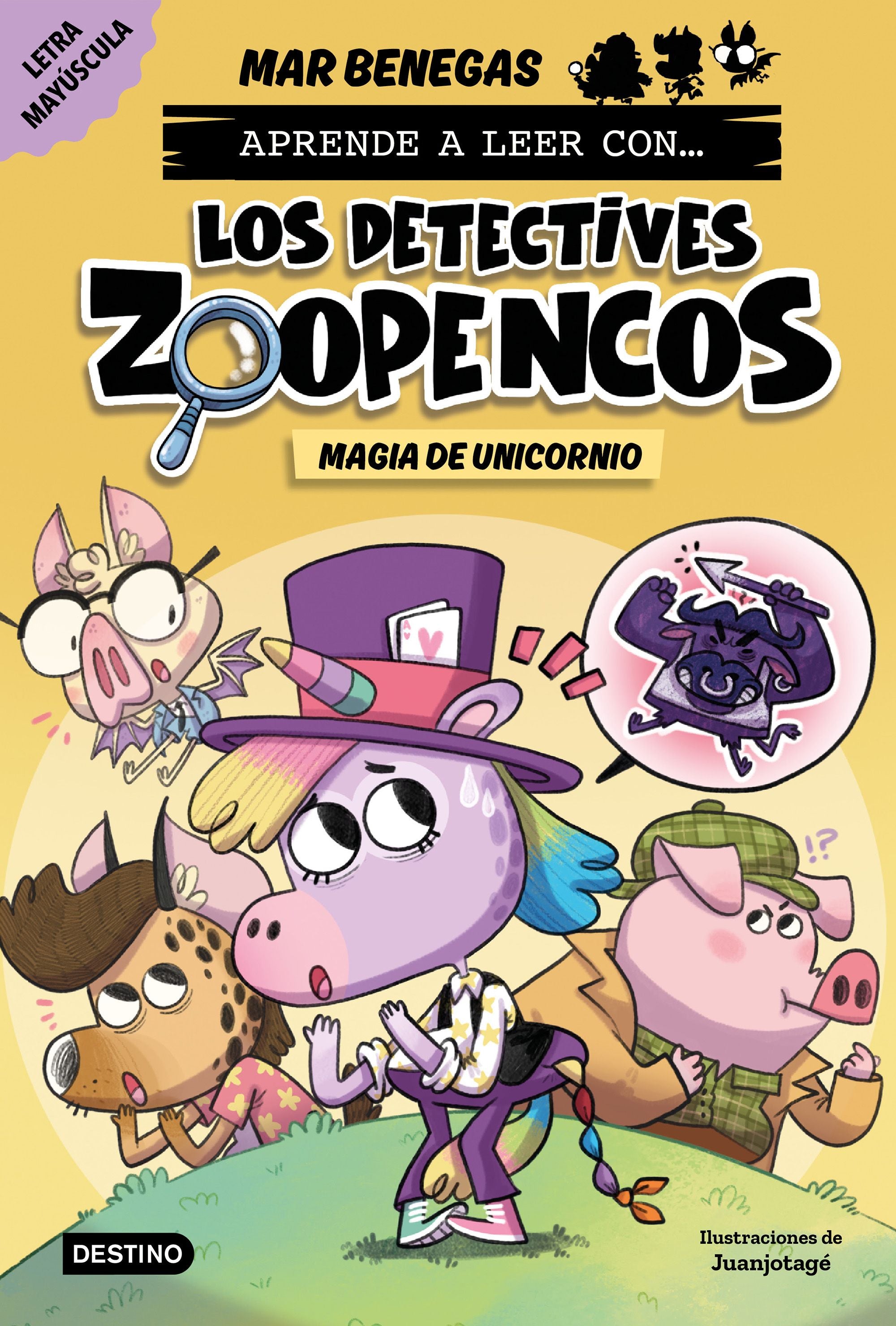 Aprender a leer con... Los Detectives Zoopencos 4. Magia de unicornio. Mar Benegas (Destino Infantil & Juvenil) 9788408278481 Imagen principal del producto