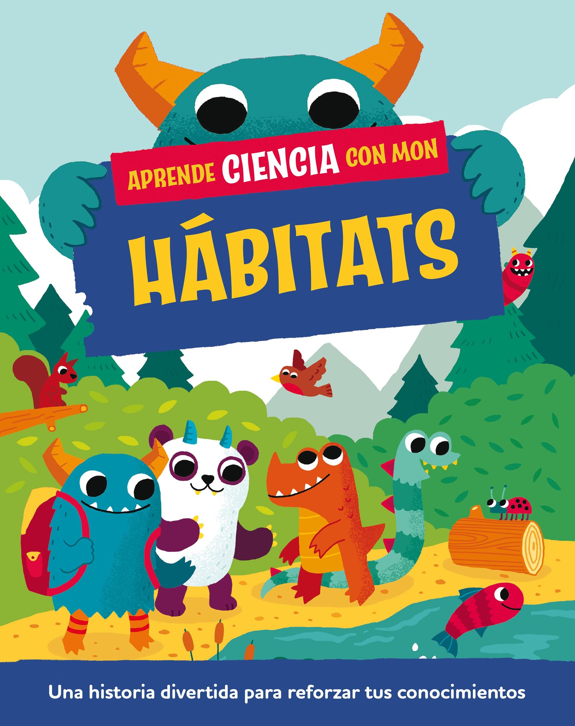 Aprende ciencia con Mon. Hábitats. Paul Mason (Planeta Junior) 9788408295723