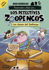 Aprender a leer con... Los Detectives Zoopencos Letra ligada 2. Los dioses del Z: En letra LIGADA para aprender a leer (libros para niños a partir de 5 años). Elige tu propia historia. Mar Benegas (Destino Infantil & Juvenil) 9788408318026