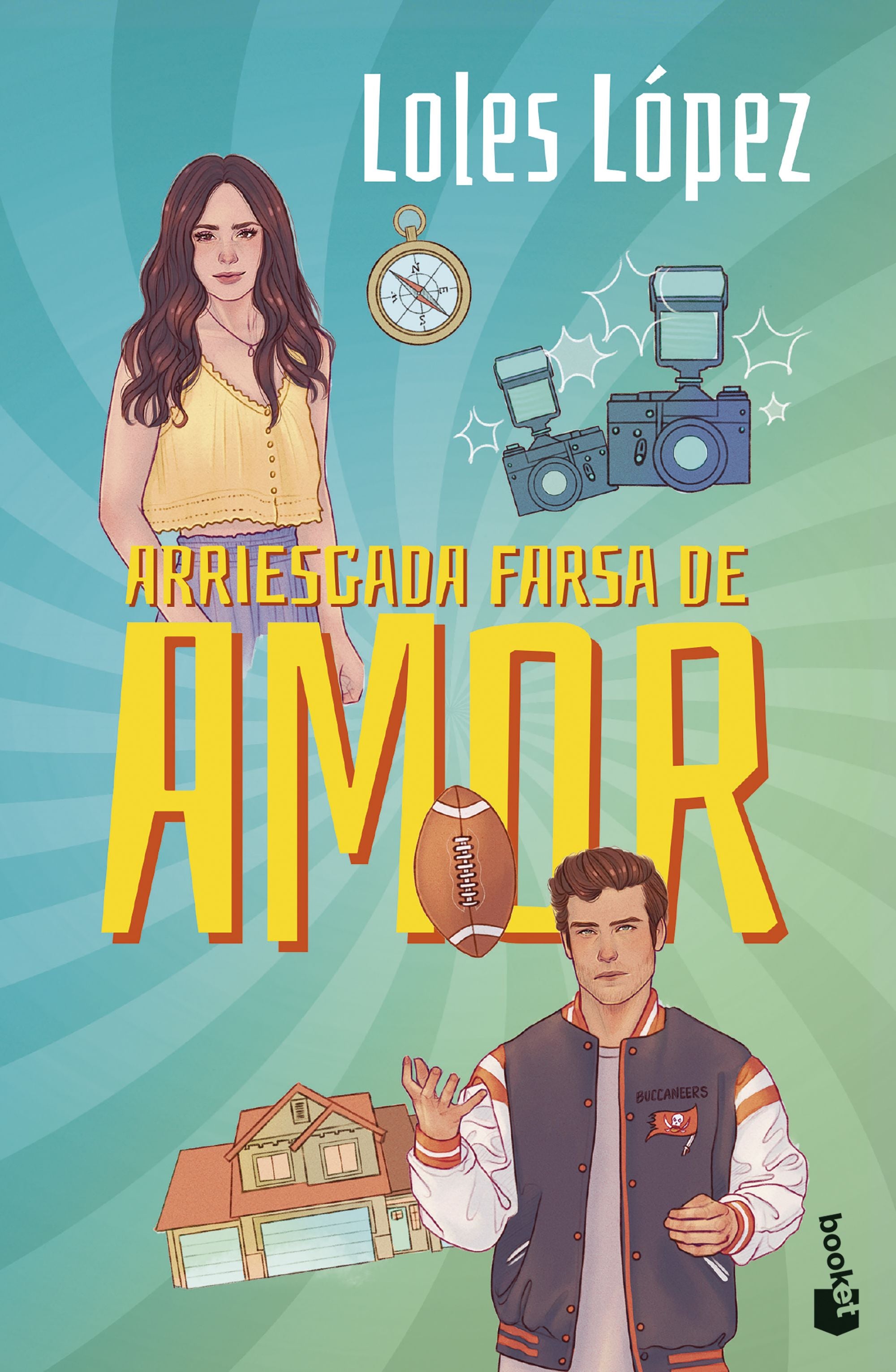 Arriesgada farsa de amor. Loles López (Booket) 9788408315469 Imagen principal del producto
