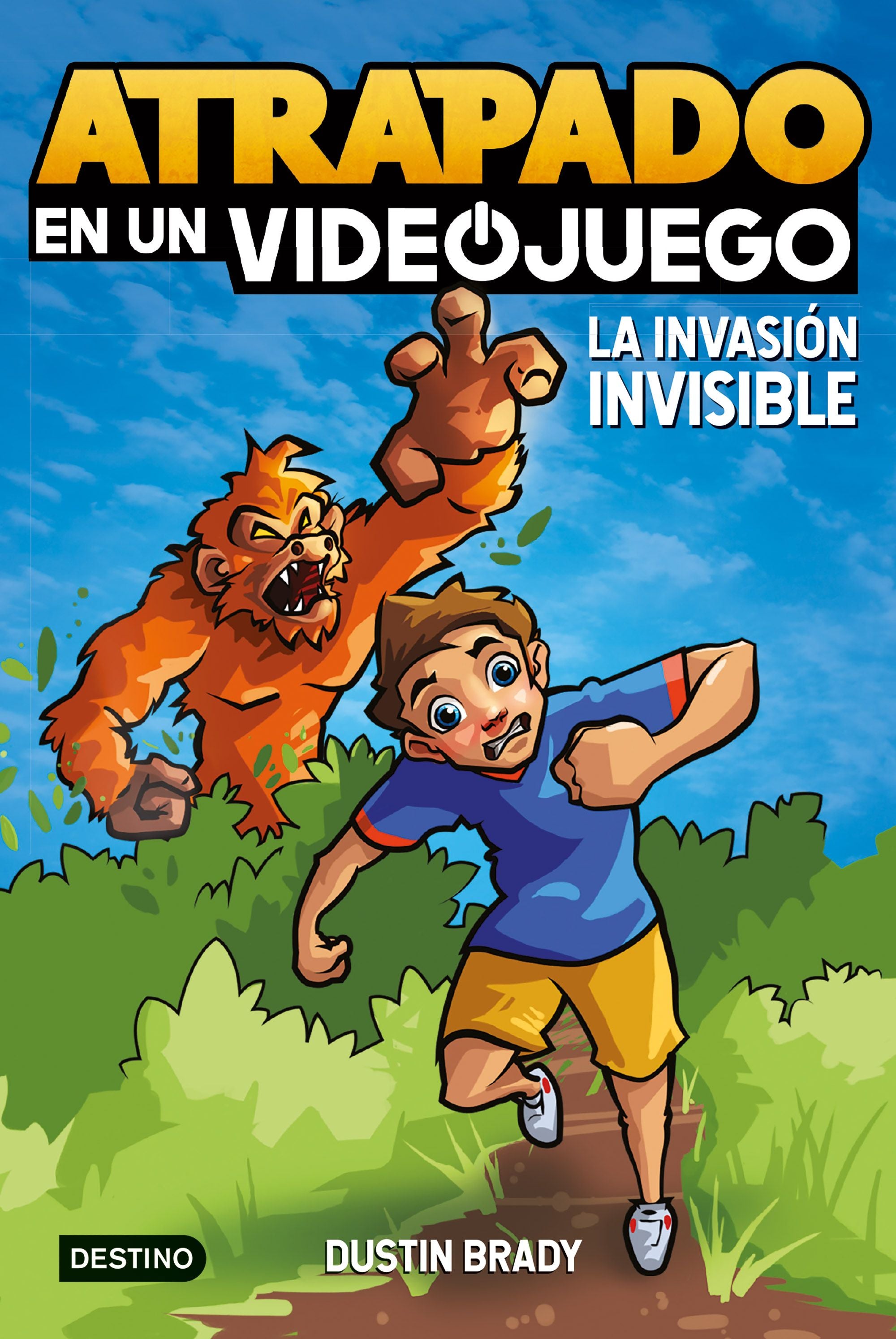 Atrapado en un videojuego 2. La invasión invisible. Dustin Brady (Destino Infantil & Juvenil) 9788408254065 Imagen principal del producto