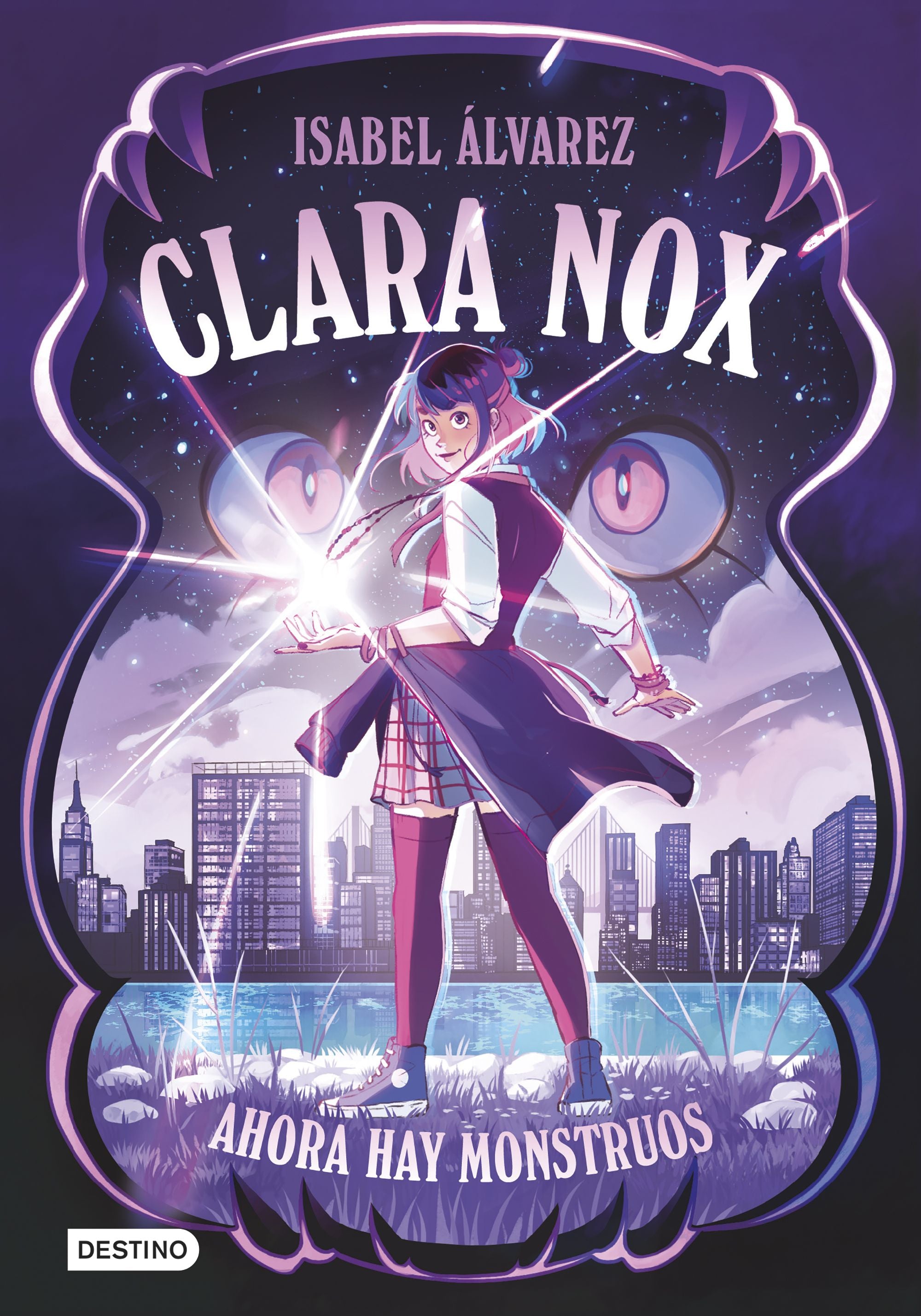 Clara Nox 1. Ahora hay monstruos. Isabel Álvarez (Destino Infantil & Juvenil) 9788408306894 Imagen principal del producto