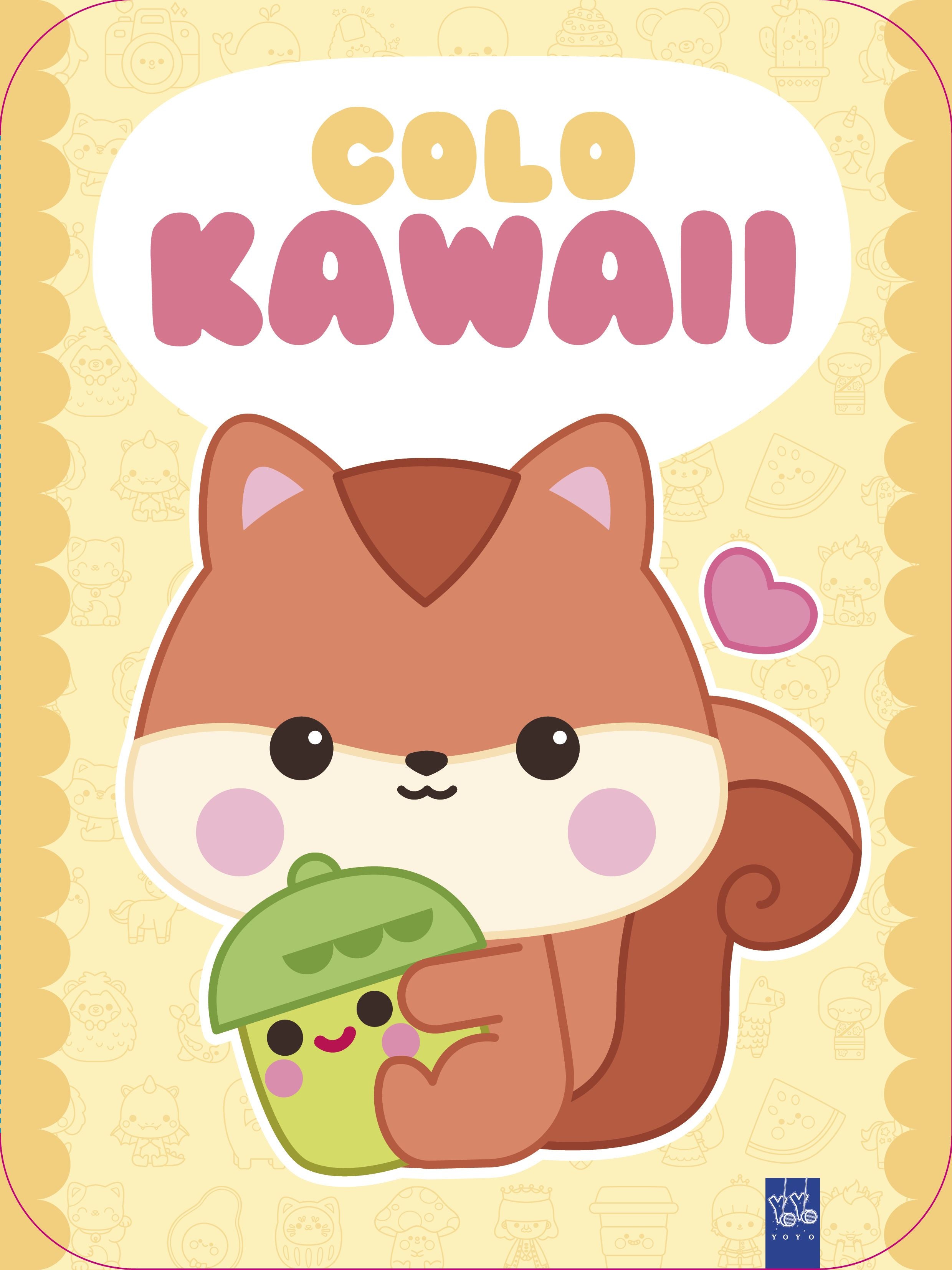 Colo Kawaii. Ardilla. YOYO (Yoyo) 9788408312048 Imagen principal del producto