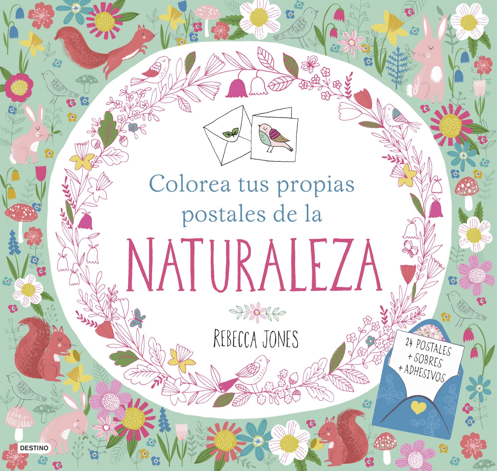Colorea tus propias postales de la naturaleza Imagen principal del producto