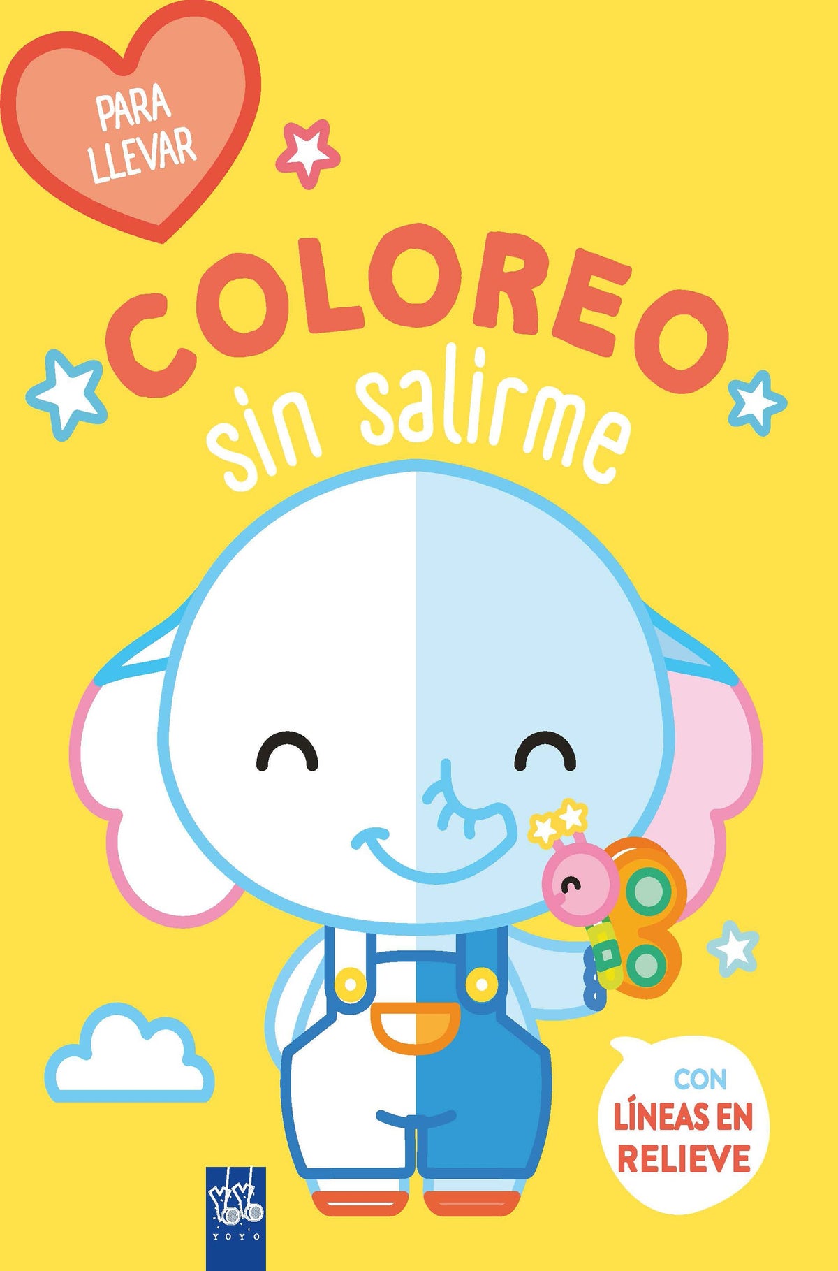 Coloreo sin salirme-Para llevar. Elefante. YOYO (Yoyo) 9788408264071