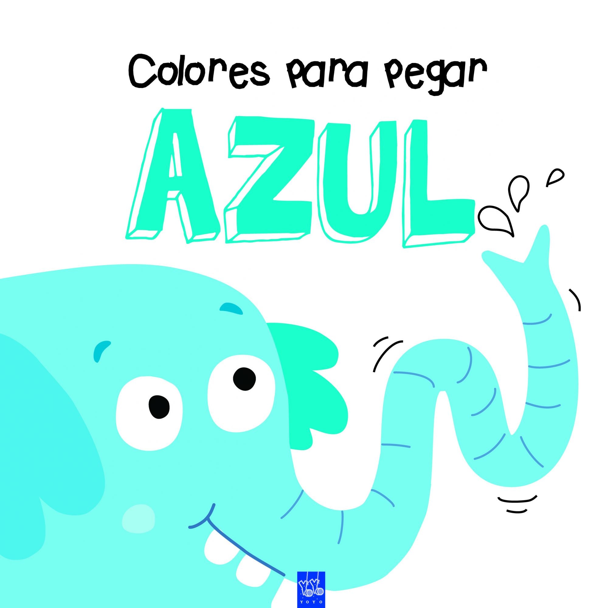 Colores para pegar. Azul Imagen principal del producto