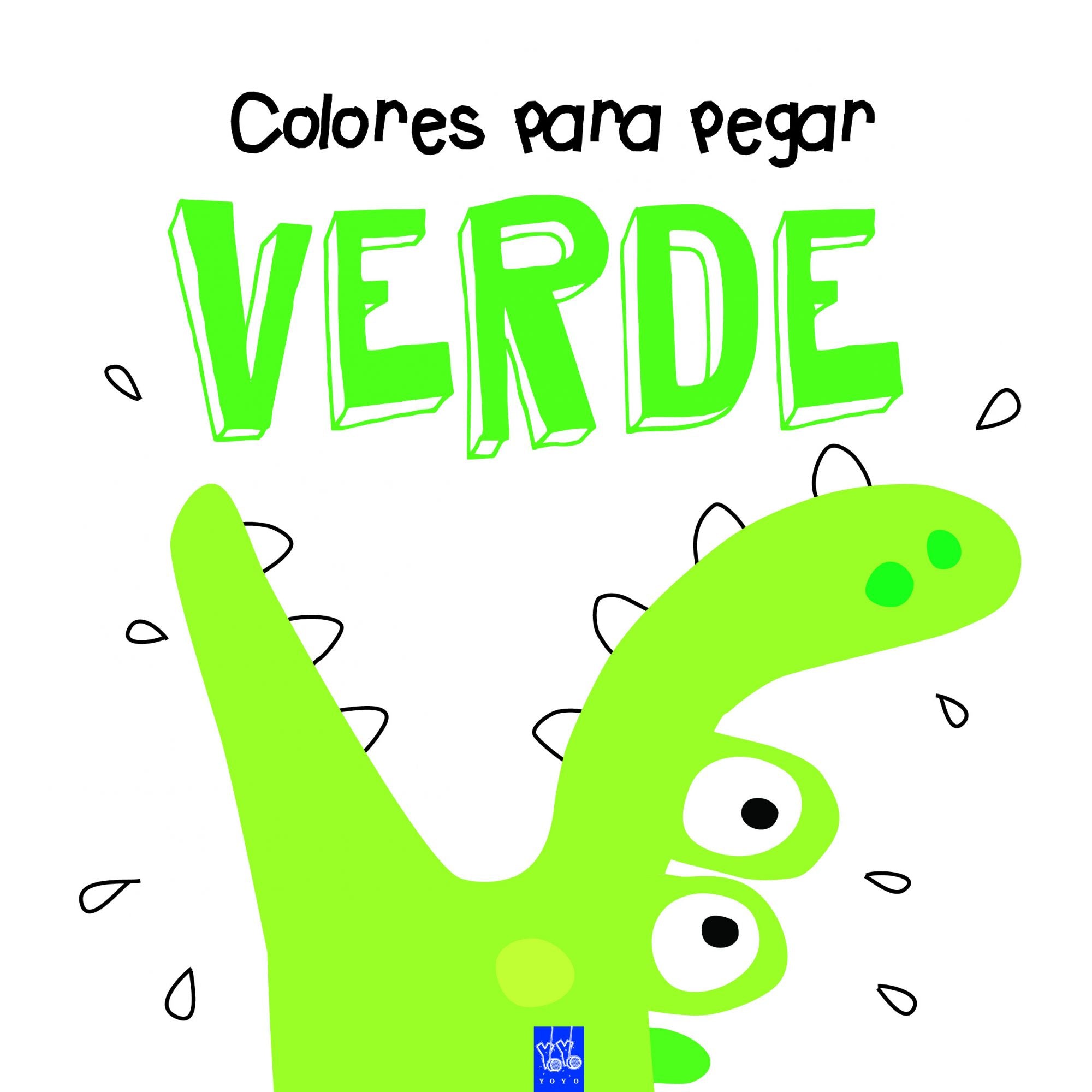 Colores para pegar. Verde Imagen principal del producto