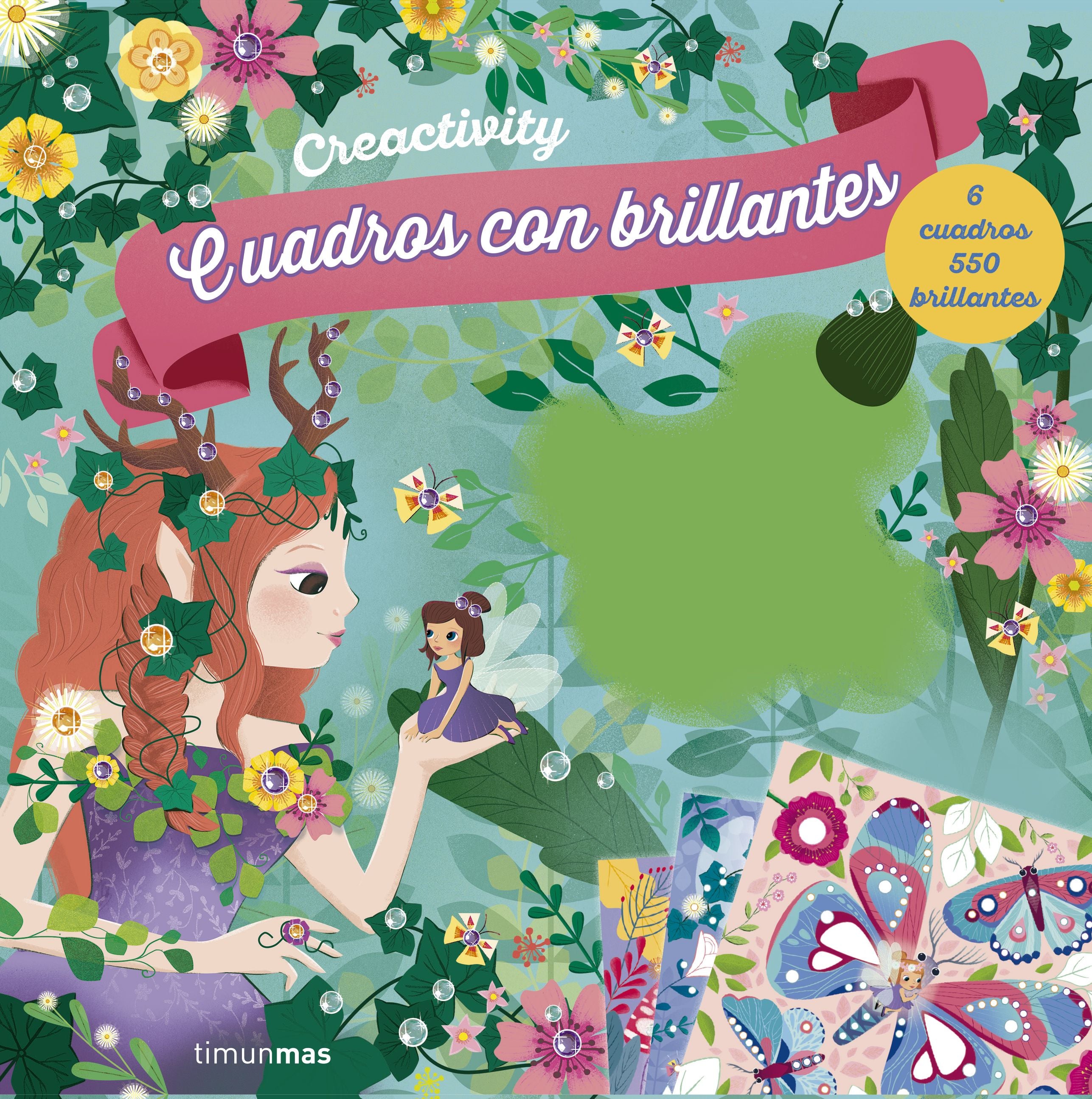 Creactivity. Cuadros con brillantes: 6 cuadros 550 brillantes Imagen principal del producto