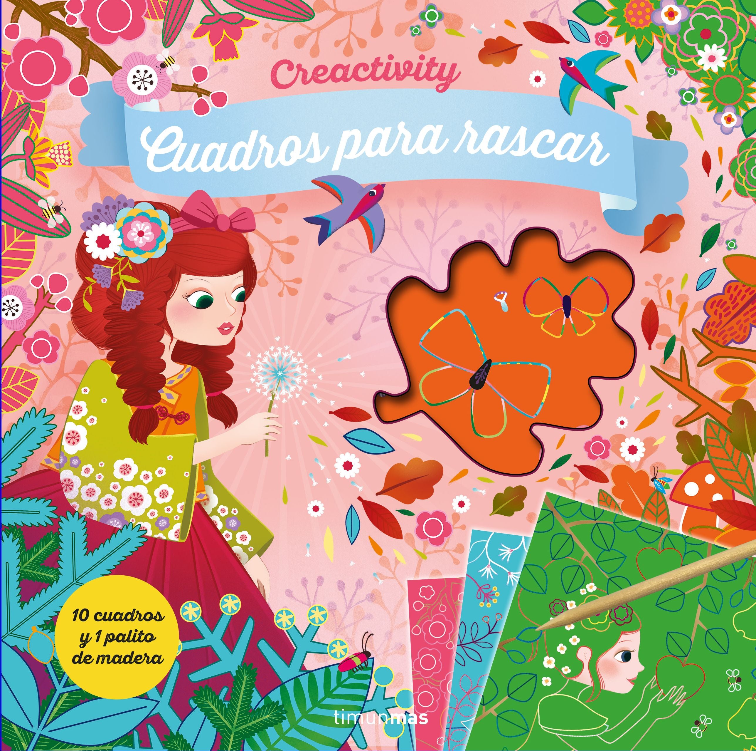 Creactivity. Las estaciones. Cuadros para rascar. Varios Autores (Timun Mas Infantil) 9788408236320
