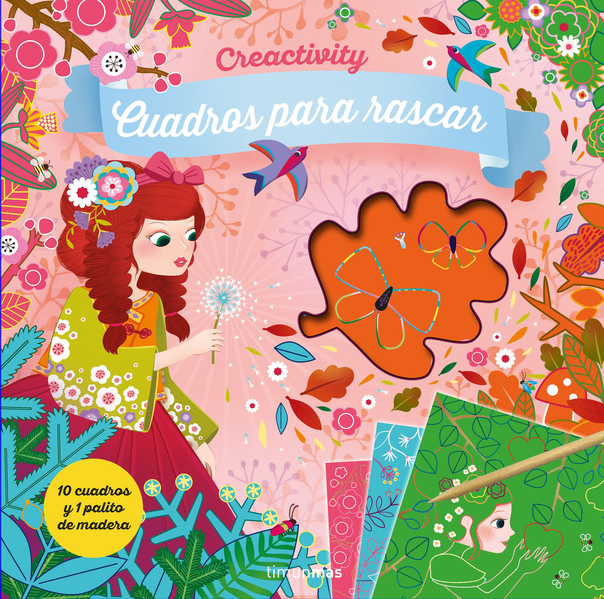 Creactivity. Las estaciones. Cuadros para rascar. Varios Autores (Timun Mas Infantil) 9788408236320